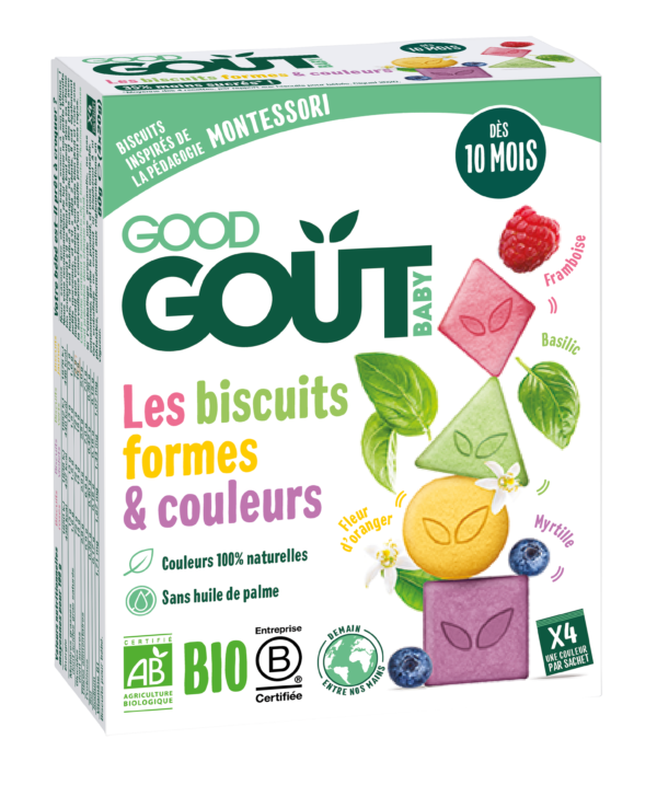 Good Goût Biscuits Formes et Couleurs