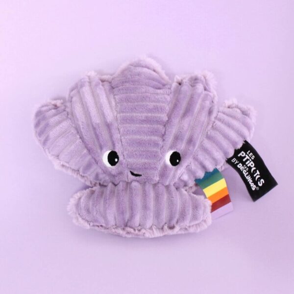 Peluche les ptipotos coquillage tétrochou