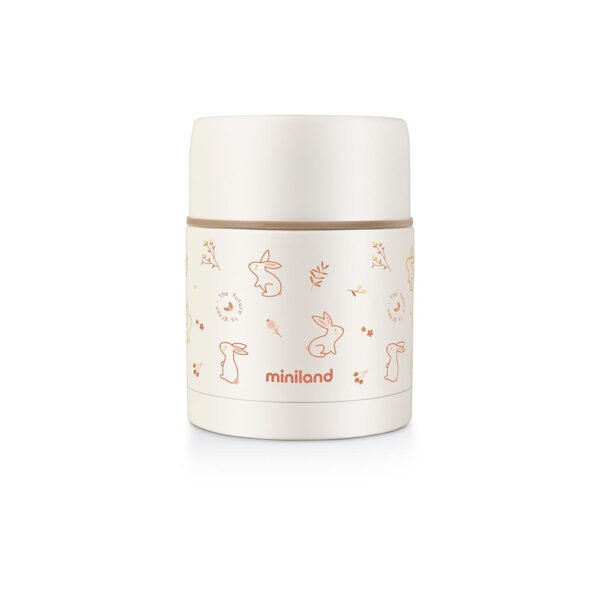 Thermos Miniland Pour Aliments Solides Bunny 600ml