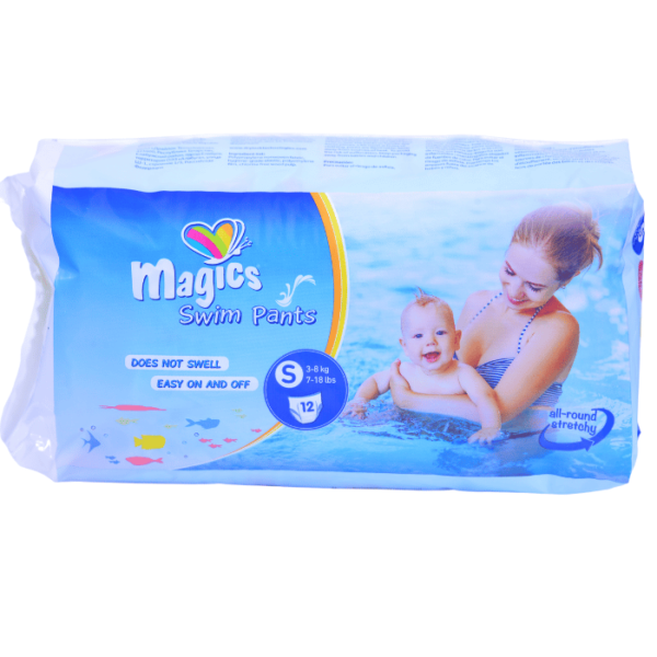 Magics couches culotte de bain Taille S (3-8 kg)