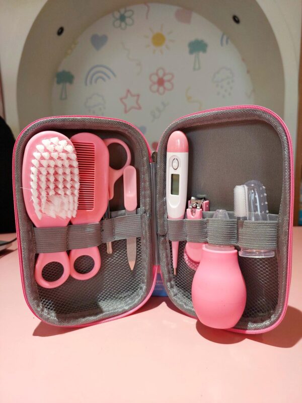 Trousse de toilette rose