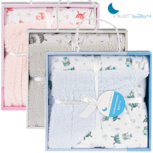 Interbaby Couverture disney bleu