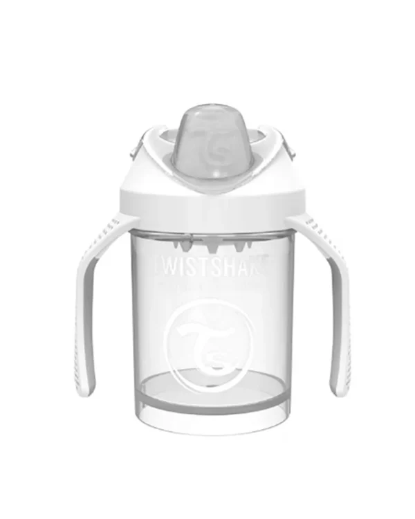 Mini tasse Anti-Fuites Twistshake – Blanc