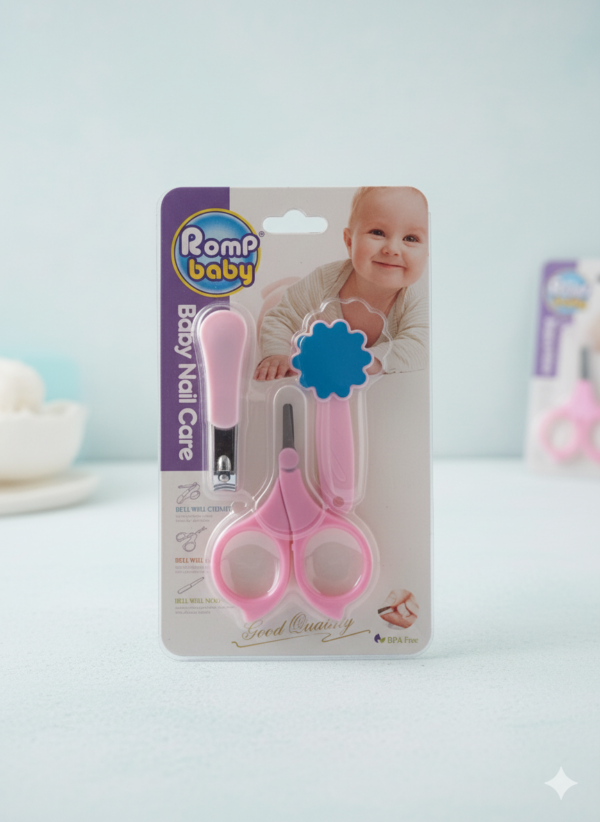Set manucure bébé 3 pièces Rose