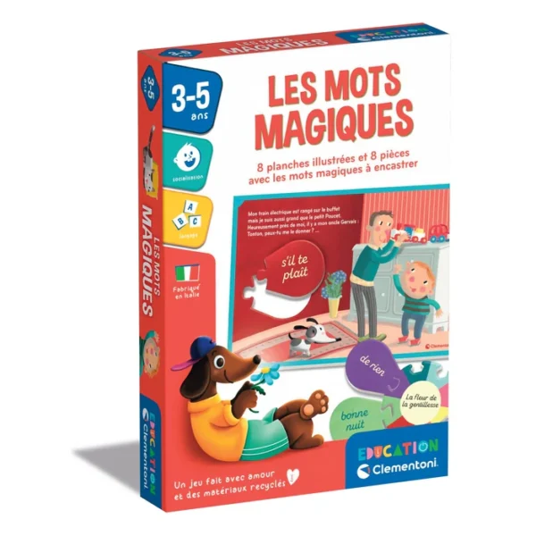 Clementoni – Les Mots Magiques 3-5 ans
