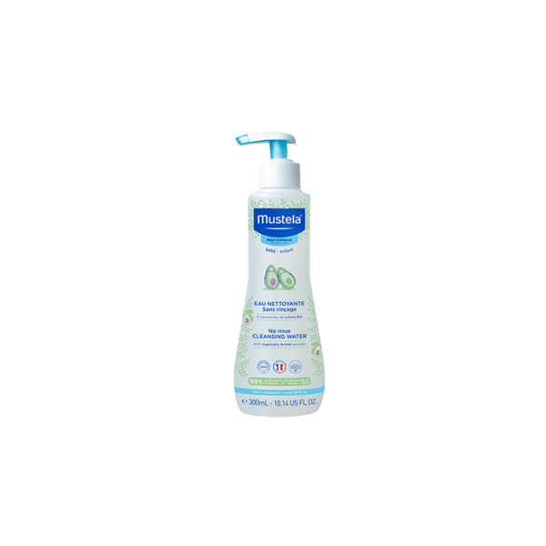 Mustela eau nettoyante sans rinçage à l’avocat 300ml