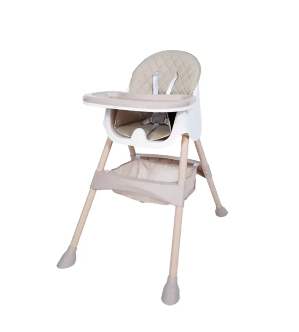Mon bébé – Chaise haute réglable beige