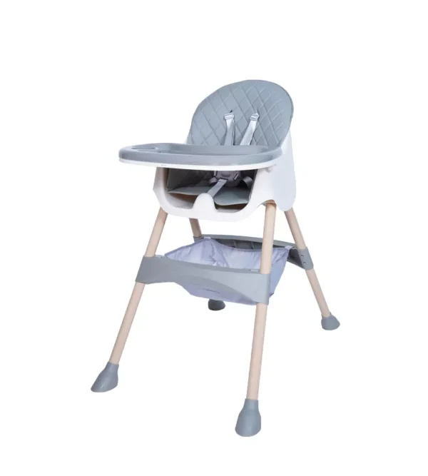 Mon bébé – Chaise haute réglable Gris