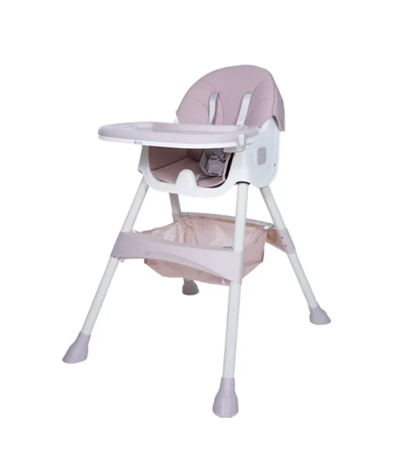 Mon bébé – Chaise haute réglable Rose